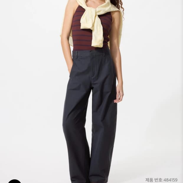 저지배럴레그팬츠 네이비 XL