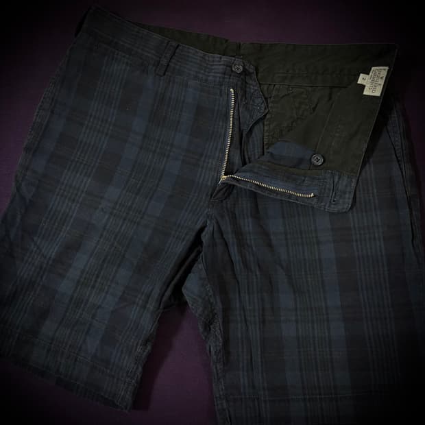 Engineered Garments Check Shorts