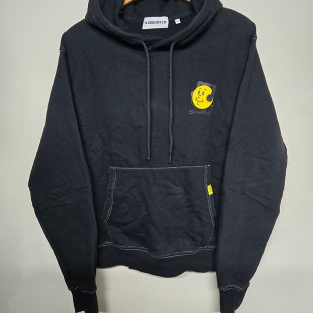 스테레오 바이널즈 스마일리 후드티 M