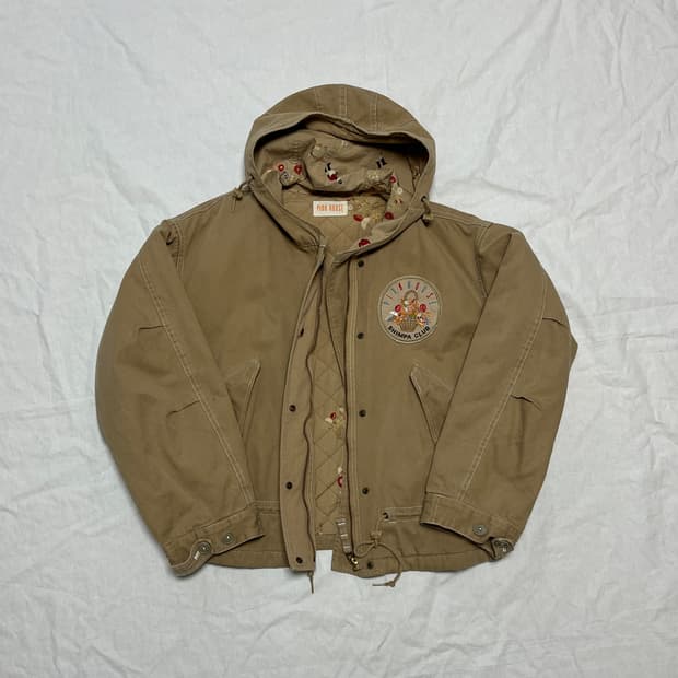 (빈티지)80S 핑크하우스(PINK HOUSE) 블루종 자켓