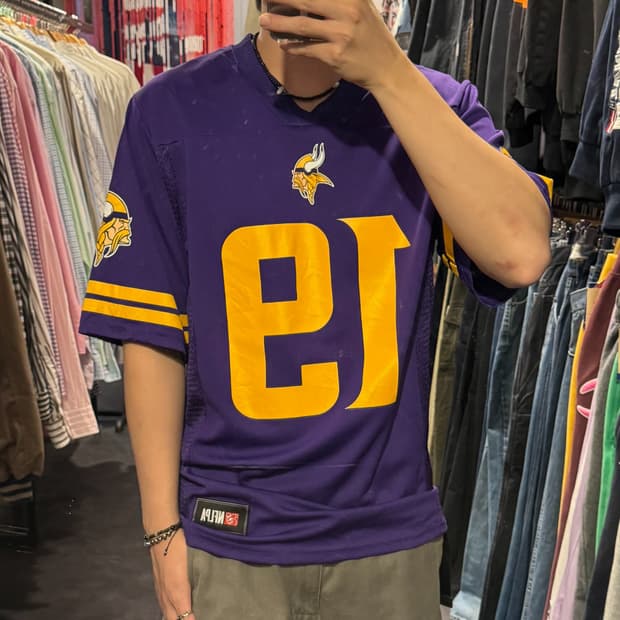 [IM] NFL NO.19 THIELEN 반팔져지 퍼플