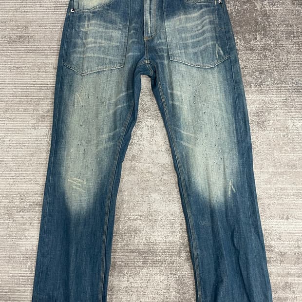 90s REPLAY 빈티지에이징 데님