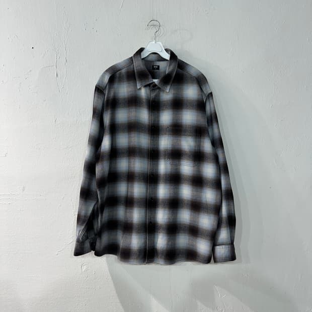 유니클로 체크남방 XL