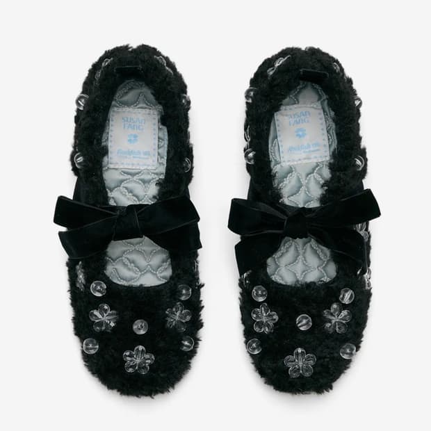 락피쉬웨더웨어 수잔팡 FURRY MARYJANES