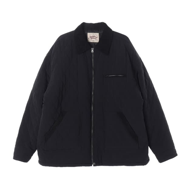 러기드 하우스 아메카지 배색 퀼팅 자켓