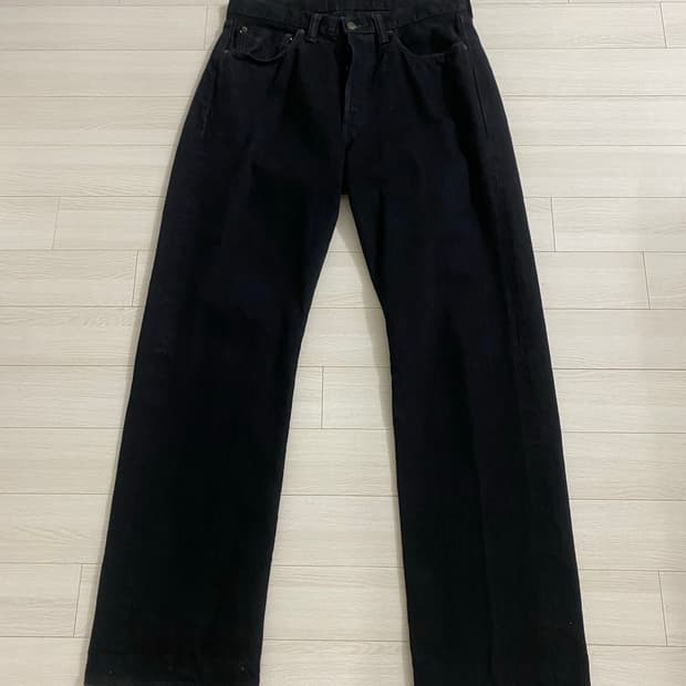 풀카운트 0105 bkbk 블랙온블랙 데님 32