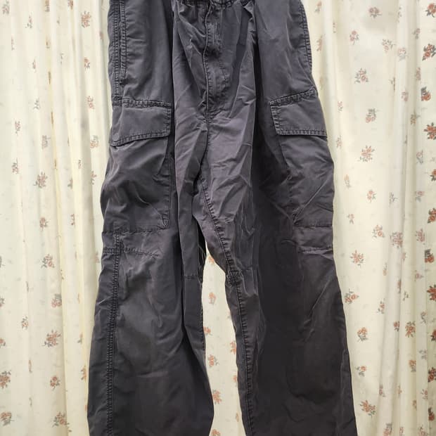 (카모메산장) 검정 카고바지