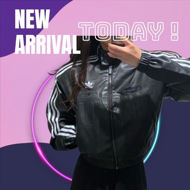 [새제품S, L] 아디다스 아딜레늄 시즌2 바이커 하이넥 자켓 블랙