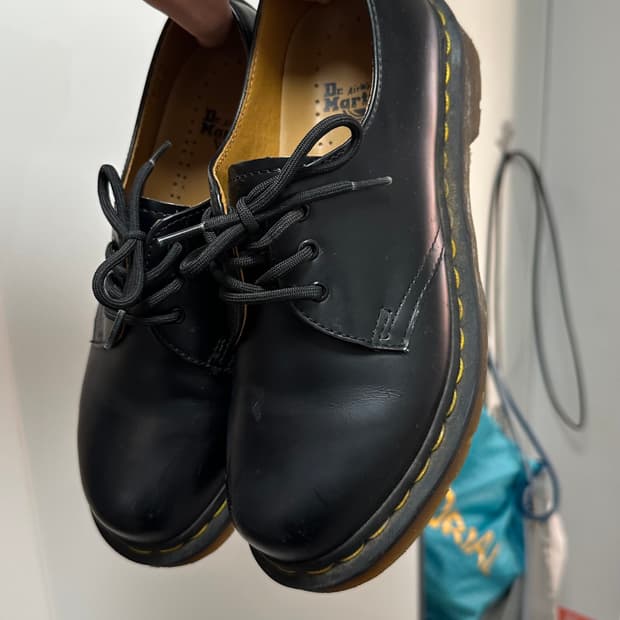 닥터마틴 1461 블랙 슈즈 uk4
