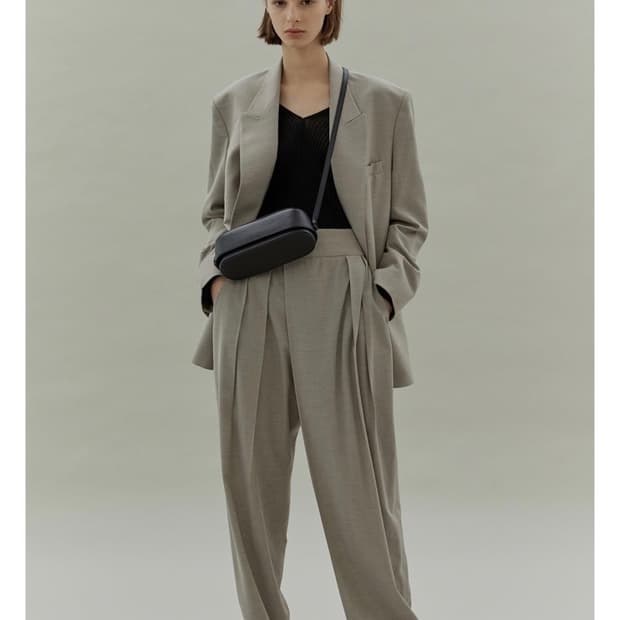 로우클래식 자켓(M)+슬랙스(XS) 셋업 