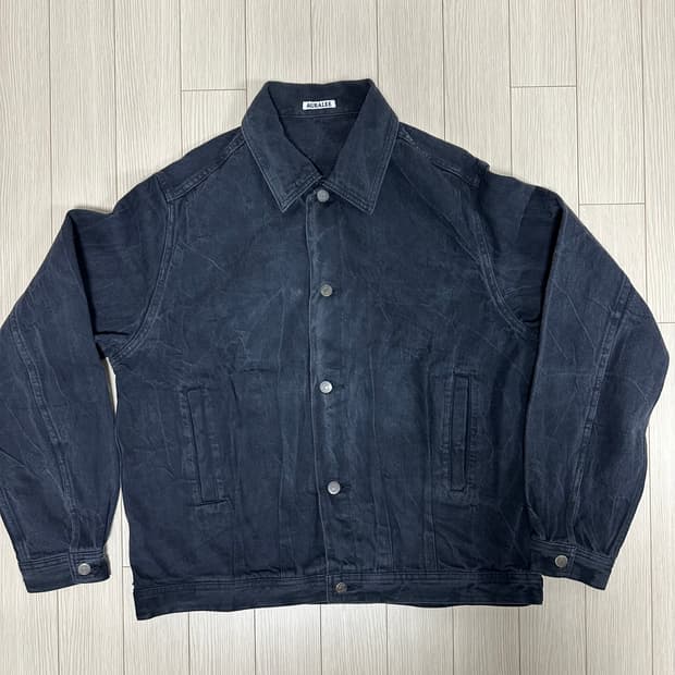 오라리 데님 블루종