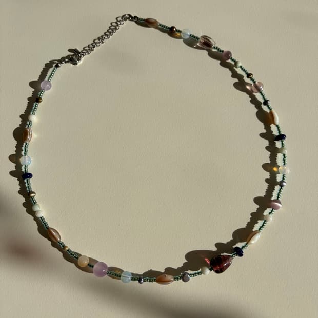 보헤미안풍 목걸이