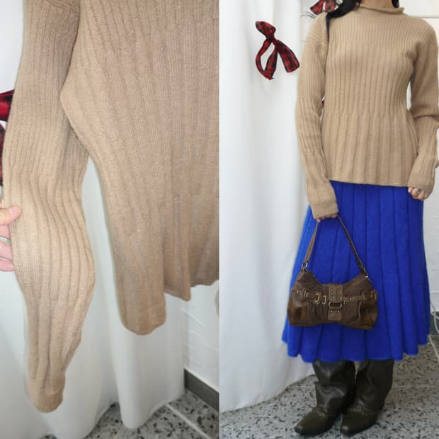 soft taupe sand knit 