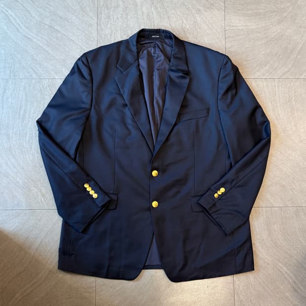 빈티지 랄프로렌 금장 블레이저 자켓
