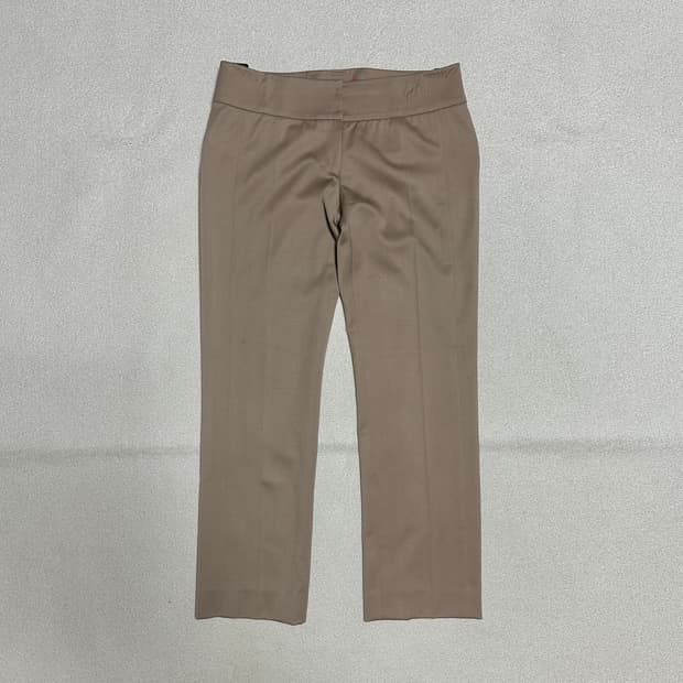 구호 스트레이트 슬랙스 팬츠