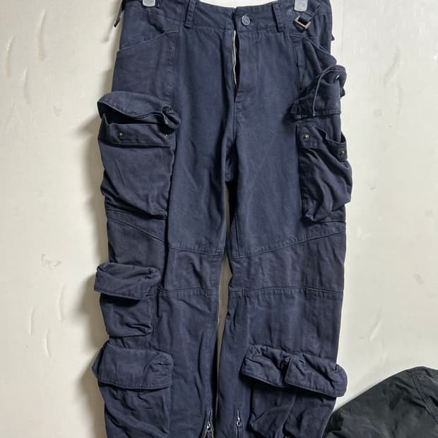 EE 카고 팬츠 네이비(S)