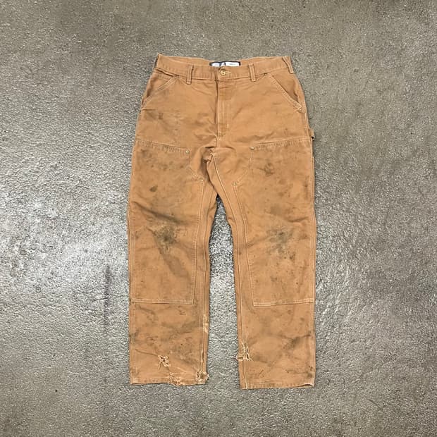 Carhartt 더블니 워크 팬츠 (33)
