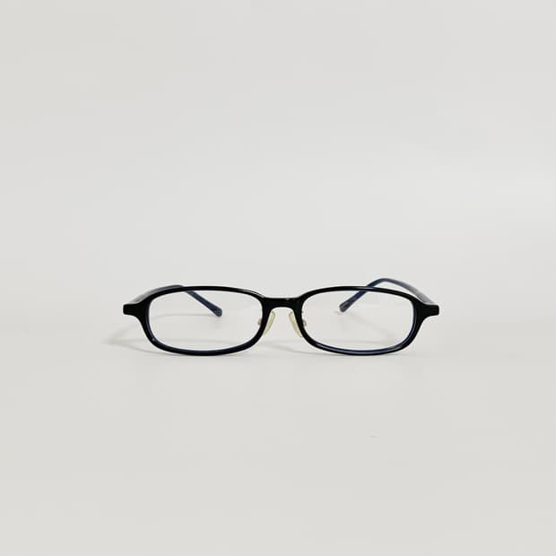 [픽키-325] 블랙 스퀘어 오벌 뿔테 안경테 안경