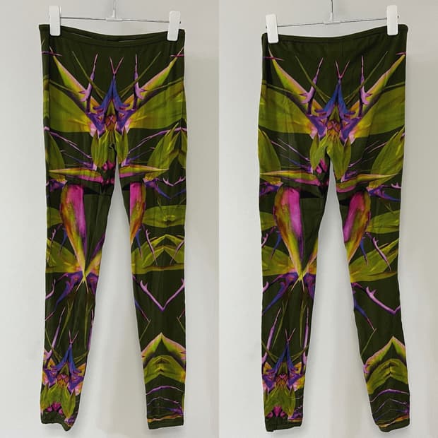 지방시 12SS 파라다이스 레깅스 그린