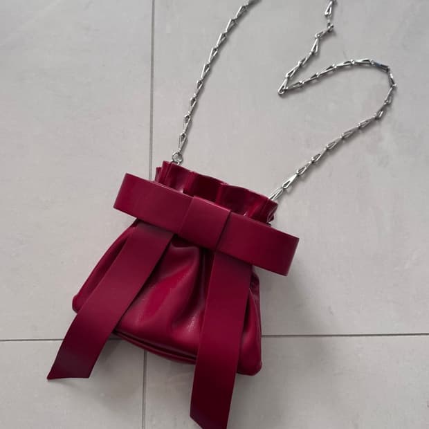 RIBBON CHAIN BAG 리본 체인 백