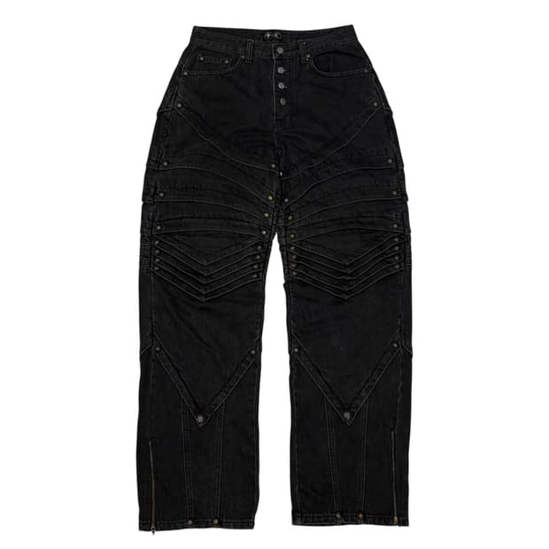 Thugclub 떠그클럽 용기사 풀스터드 데님팬츠 2