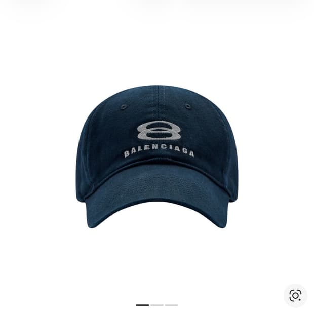 발렌시아가 유니티 스노우보드 캡 네이비 L