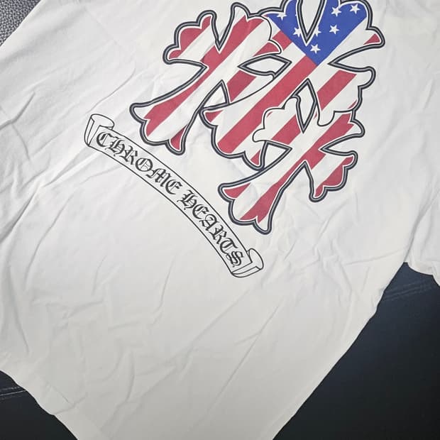 크롬하츠 성조기반팔티 L