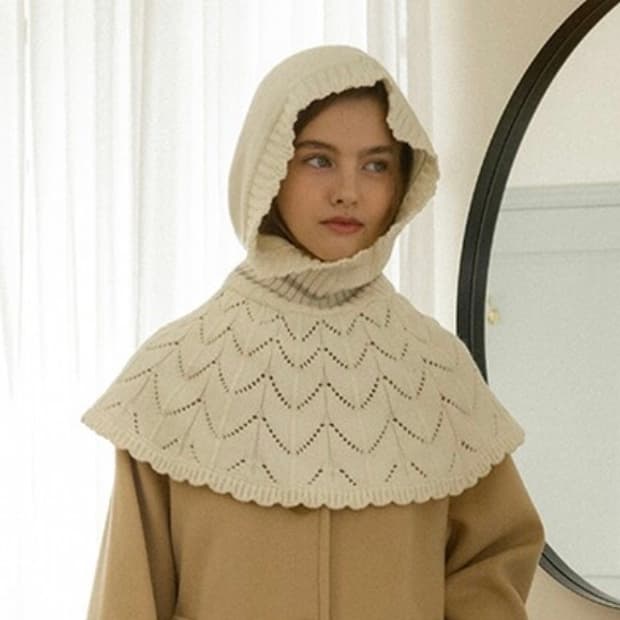 (새상품) 바이탈싸인 울 바라클라바 