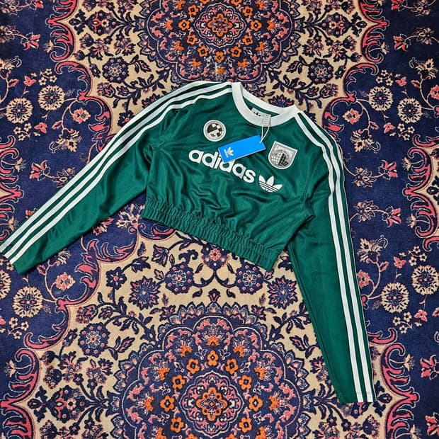 (새상품)아디다스(adidas) 사커 크롭 긴팔저지