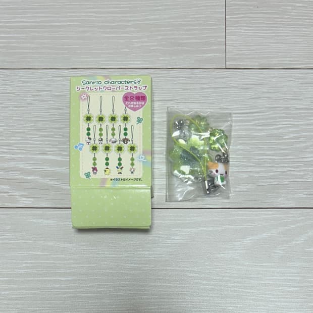 산리오 헤이세이 클로버 스트랩 마슈마로
