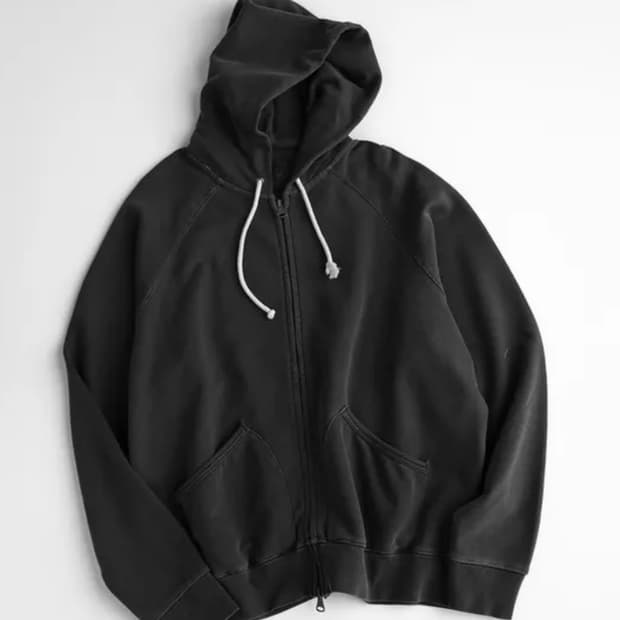 [4]비헤비어 풀집업 후드집업 파카 앤트러사이트