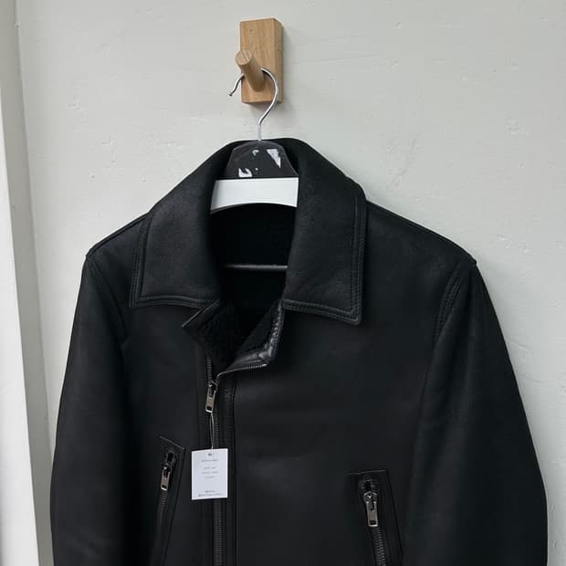 15904 - 타임 램스킨 레더 자켓