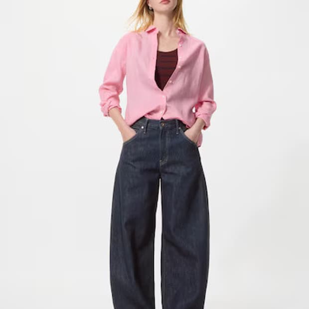 유니클로 배기커브진 69네이비 29사이즈