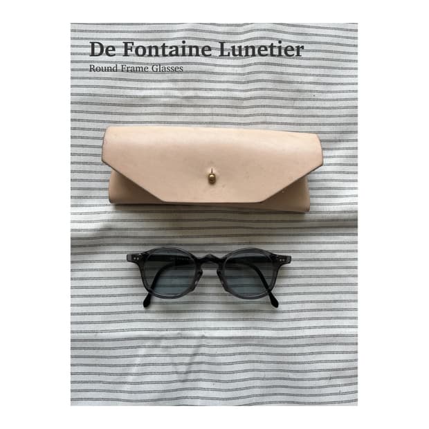 드폰테인 Lunetier Round Frame Glasses
