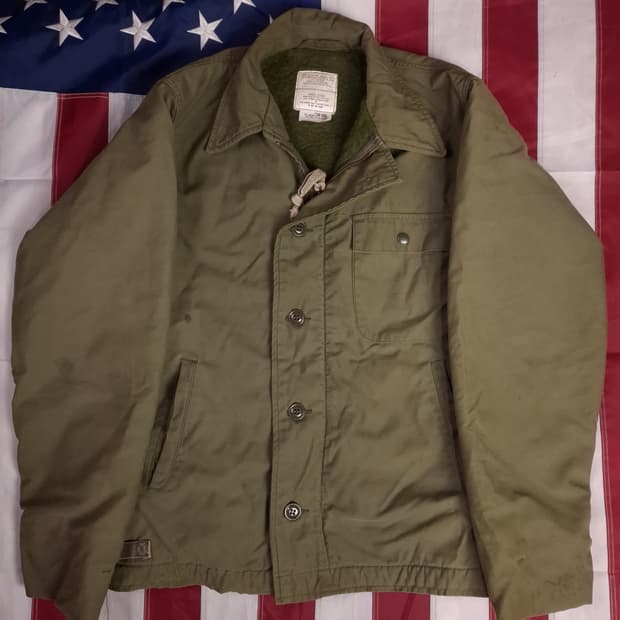 오리지날 미해군 A-2 덱자켓