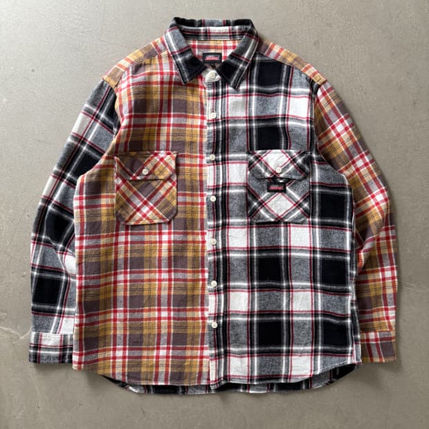  Dickies Cotton Check Button Up Shirt