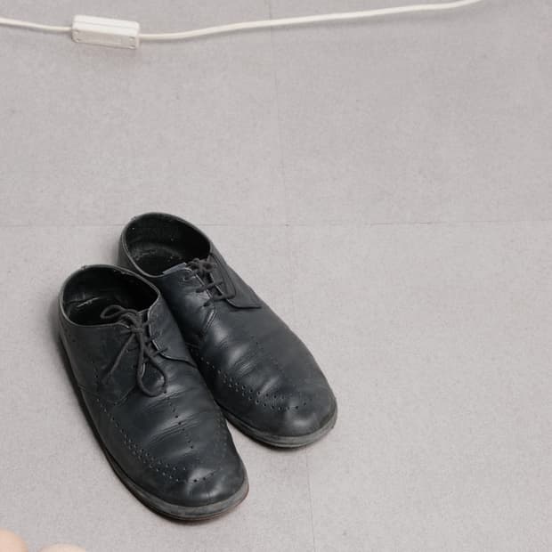 Collection PRIVEE? Leather Derby Shoes