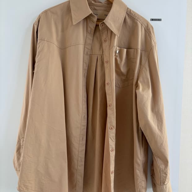 마뗑킴 웨스턴 디테일 셔츠 베이지