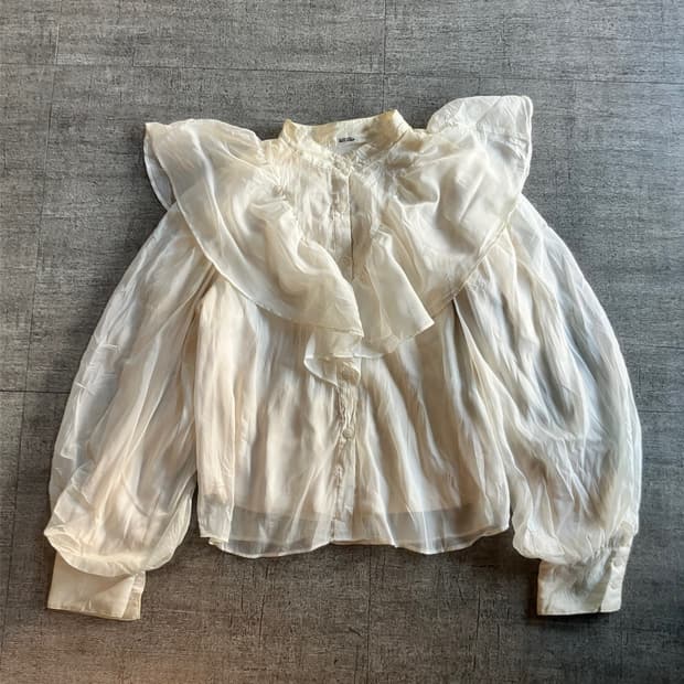 일본빈티지 Niceclaup 달천깔페어리 프린세스 공주풍 블라우스