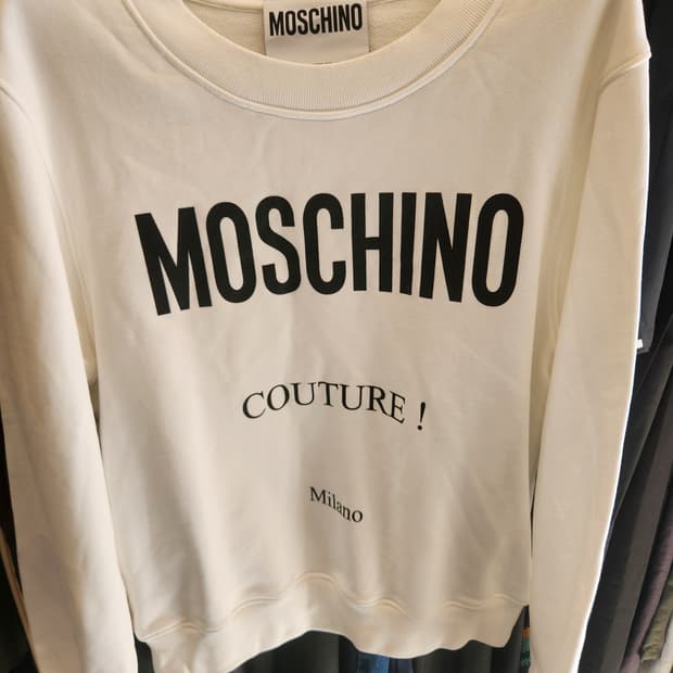 모스키노 꾸뛰르 맨투맨 