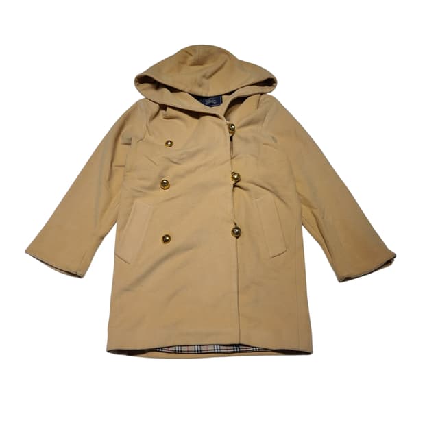 버버리 금장 후드 코트[XL]