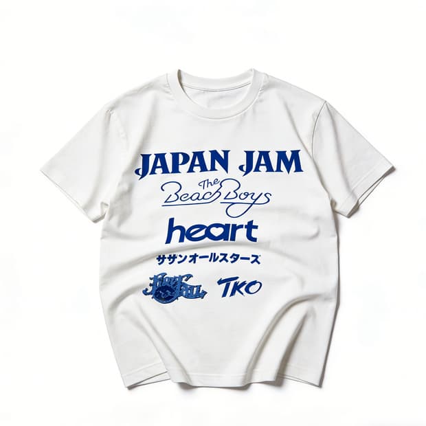 [새상품 L사이즈] Japan Jam 커스텀 프린트 반팔 (The Bea