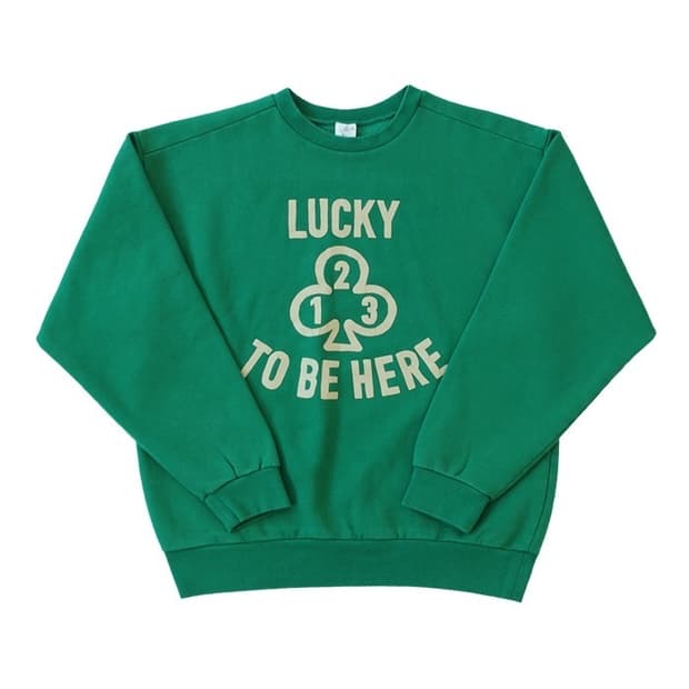 [M] 컬렉트피시스 THREE-LEAVES CLOVER SWEATSHIR