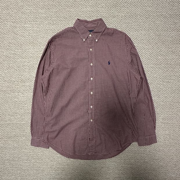 POLO RALPH LAUREN check shirt classic