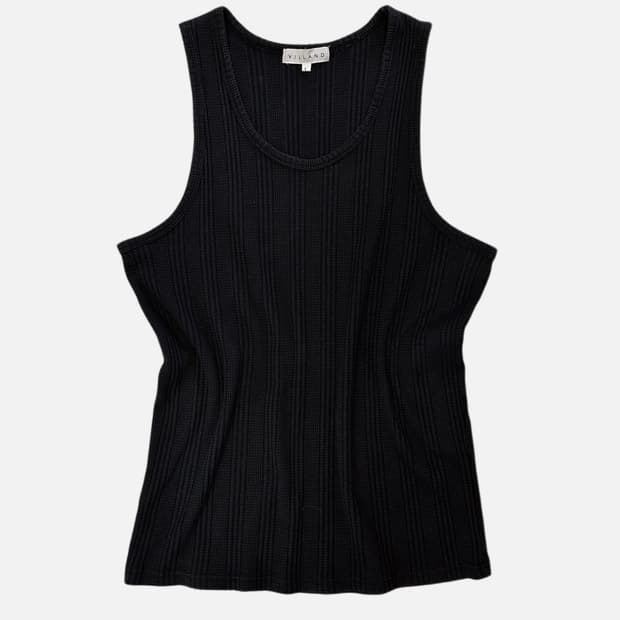 VILLAND ribbed stripe sleeveless
