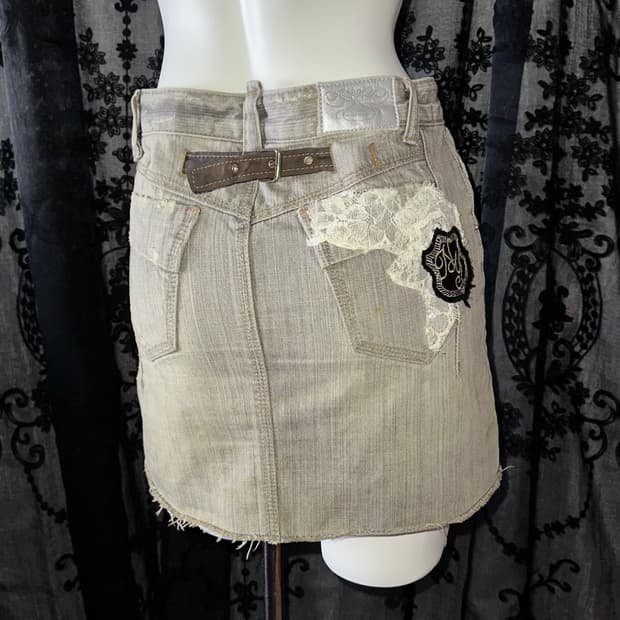Fairy denim skirt