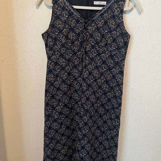 jpn vtg 모리걸 st 슬리브리스 원피스
