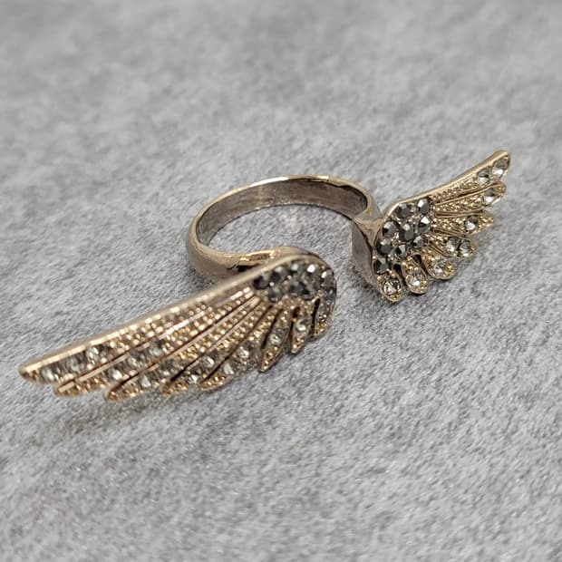 angel wing ring
