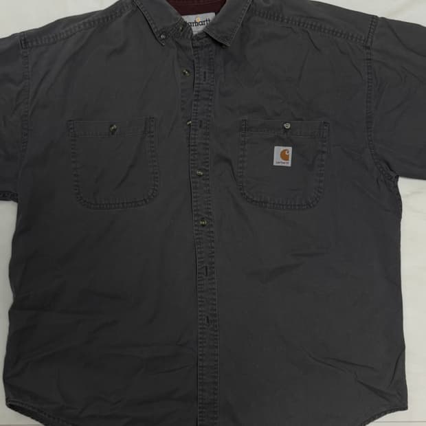 빈티지 칼하트 반팔 셔츠