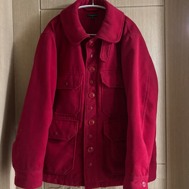 Engineered garments 엔가 페이크 울 자켓 S